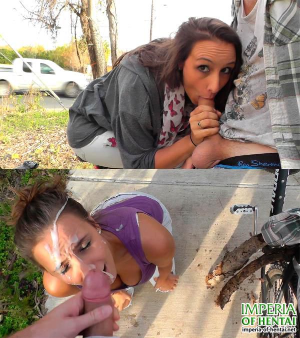 Mariah Leonne - EXTREME risky public roadside facial (2018/FullHD)